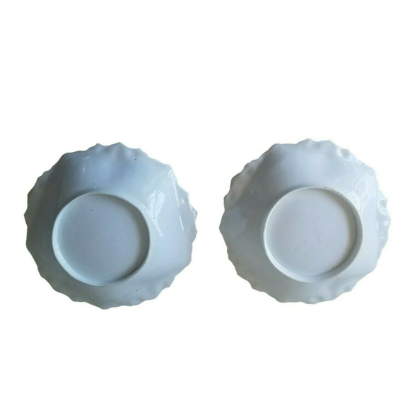 VTG Lot of 2 R S Prussia Water Lily Pad Clouds Sky Bowls 5 1/4" Unsigned READ - Picture 3 of 7